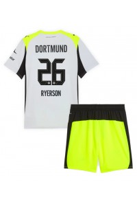 Borussia Dortmund Julian Ryerson #26 Babytruitje Uit tenue Kind 2025-26 Korte Mouw (+ Korte broeken)